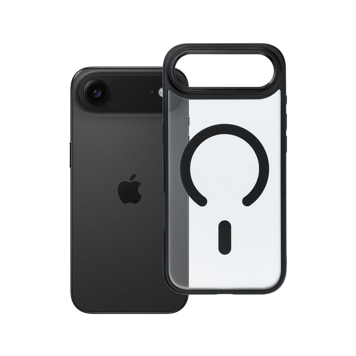 Futerał do iPhone 17 AIR Matte Mag Cover zgodny z MagSafe czarny