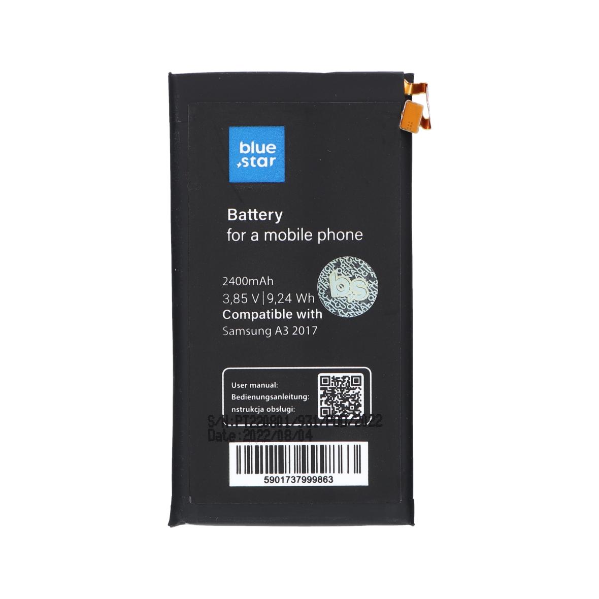 Bateria do Samsung A3 2017 2400 mAh Blue Star