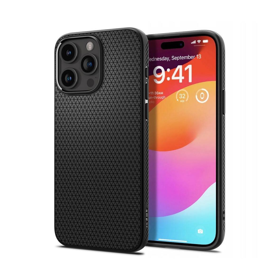 SPIGEN futerał LIQUID AIR do IPHONE 15 Pro matte black