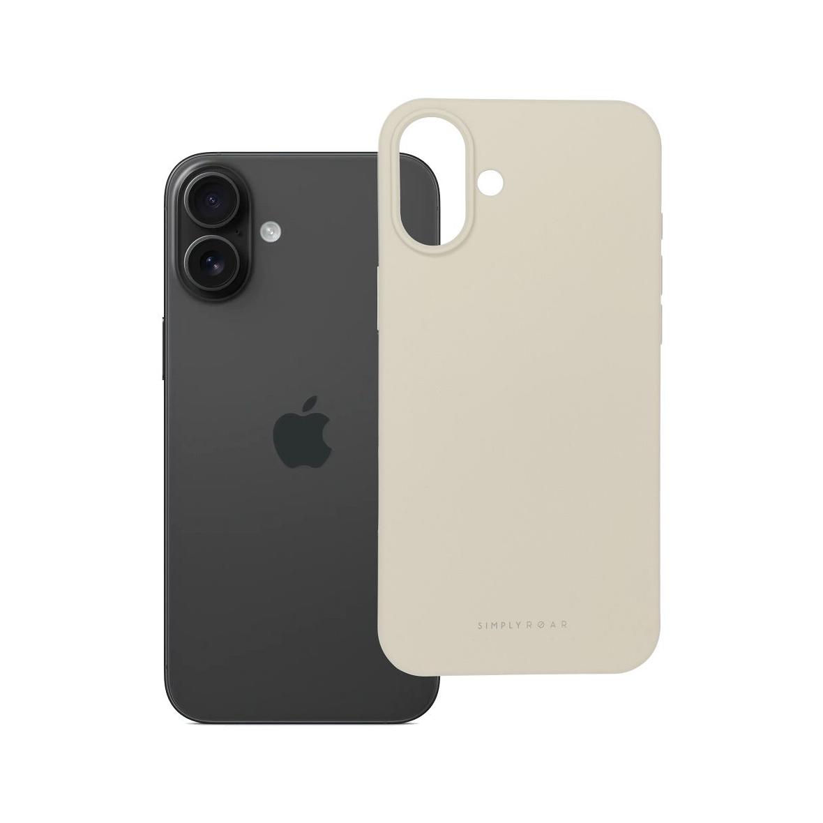 ROAR futerał SPACE do IPHONE 16 Plus Kremowy