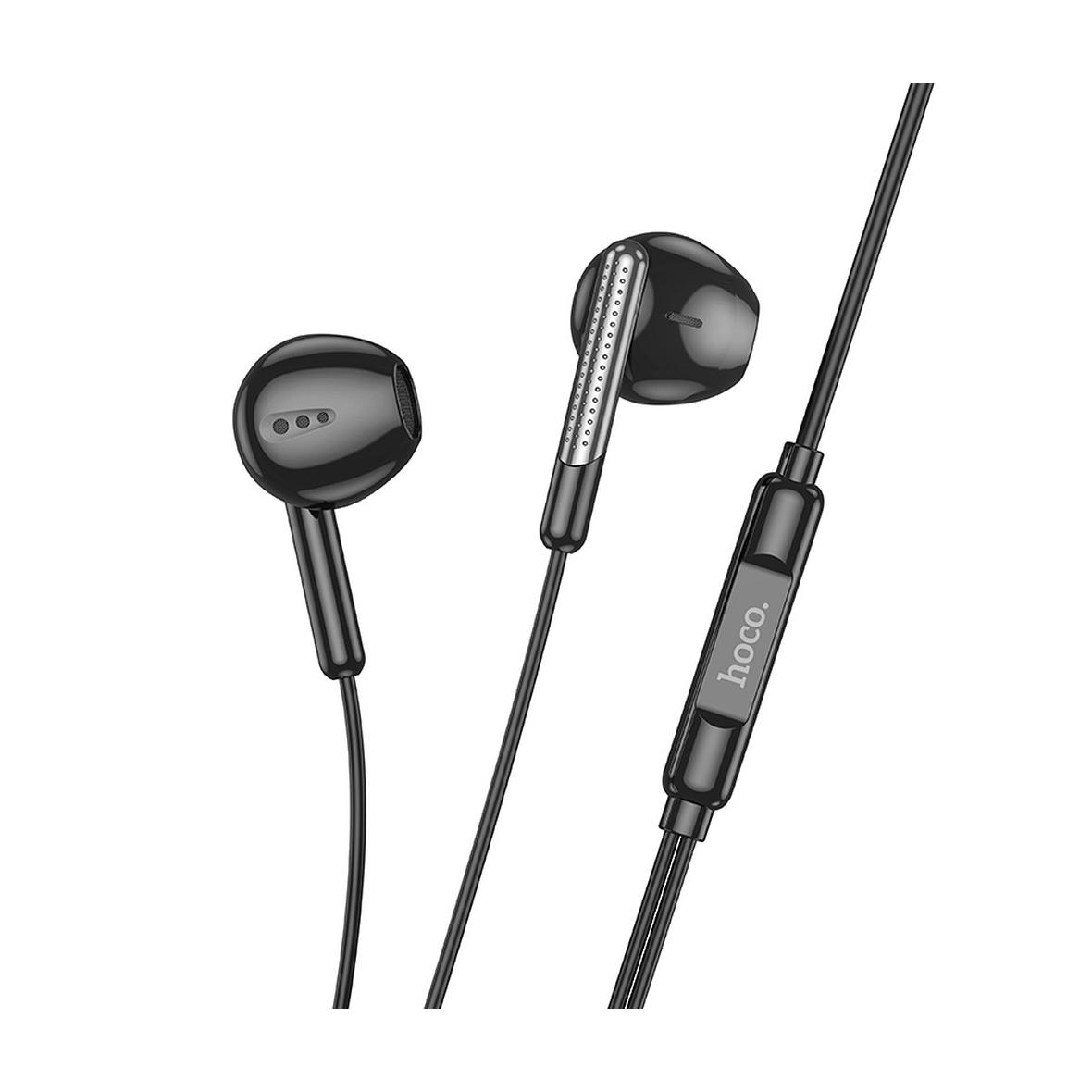 EOL Słuchawki przewodowe douszne USB C Hoco M123 czarne