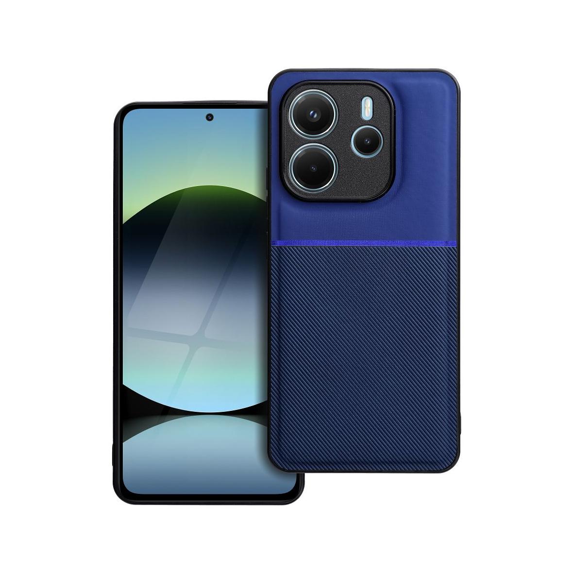 Futerał do Xiaomi Redmi Note 14 4G (GLOBAL - 163,25mm x 76,55mm x 8,16mm) Noble niebieski