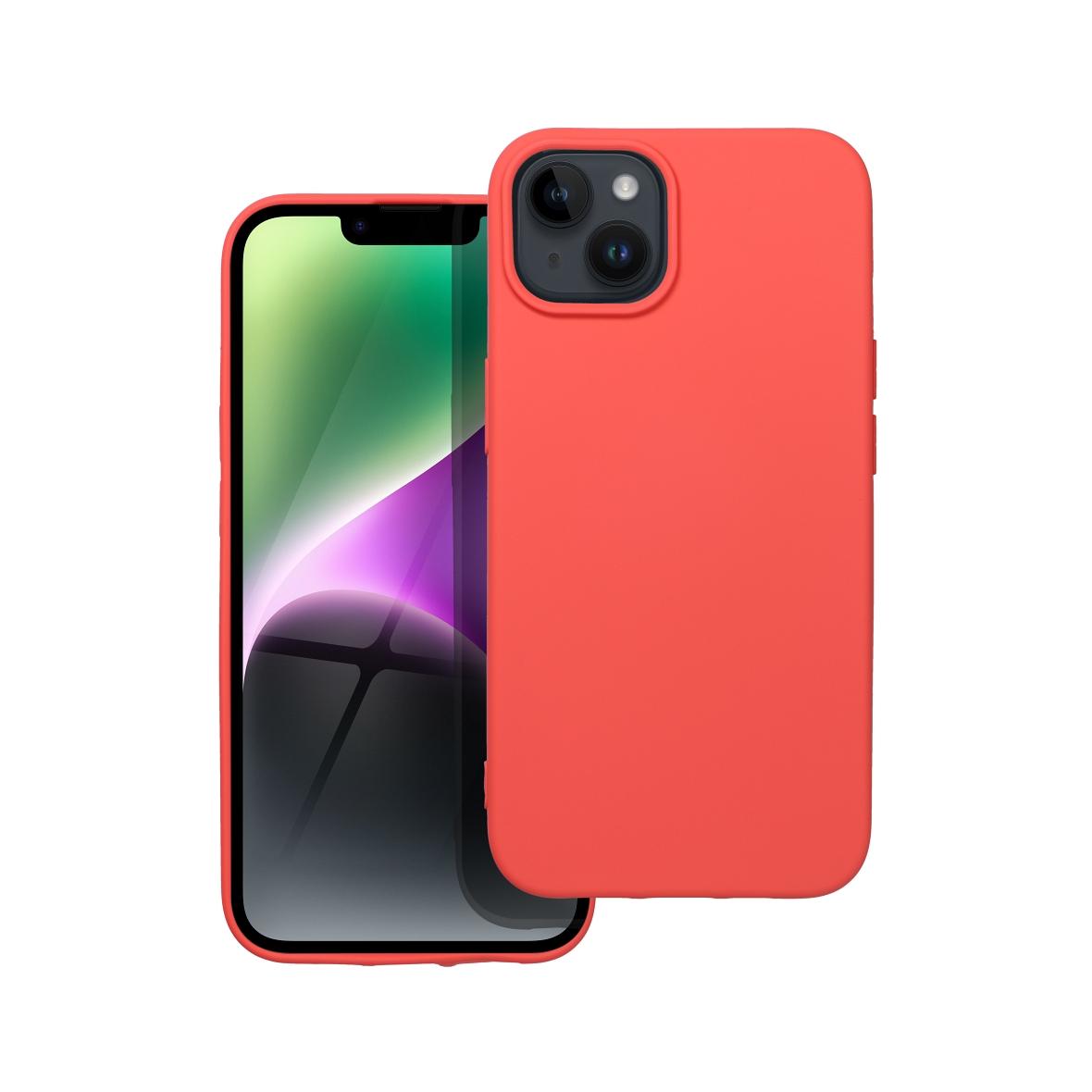 Futerał do iPhone 14 Silicone brzoskwiniowy