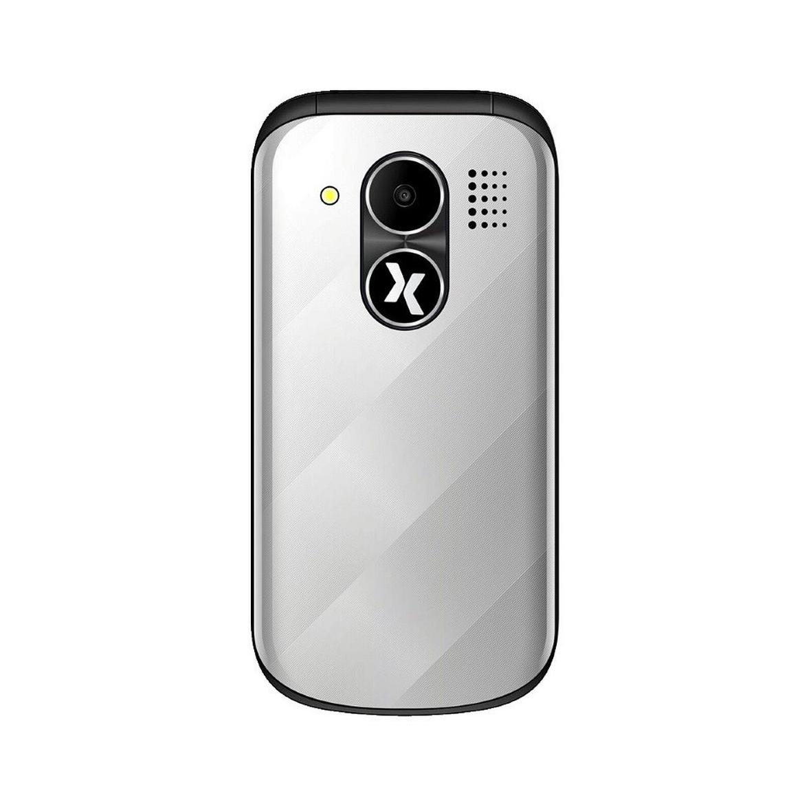 MAXCOM telefon dla seniora z klapką MM815 szary