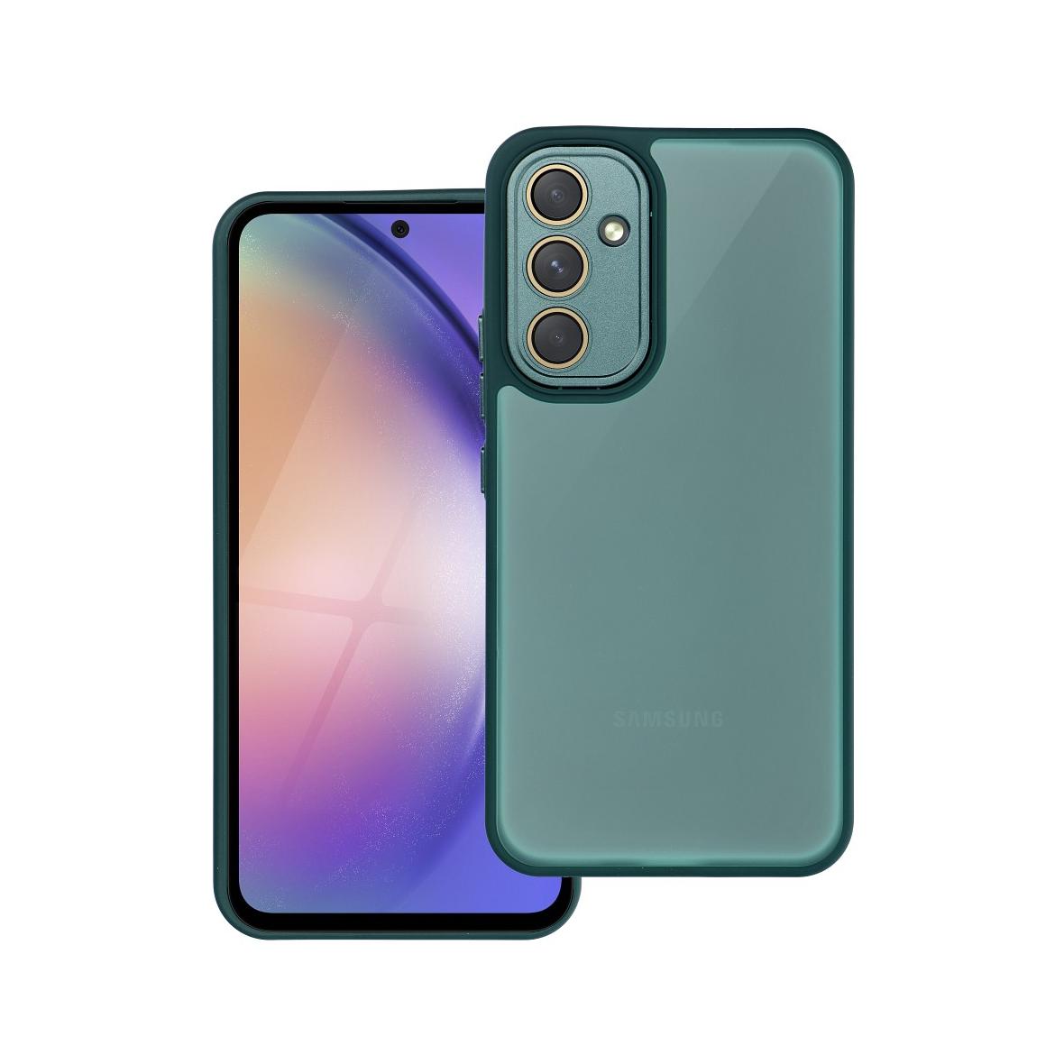 Futerał VARIETE do SAMSUNG A54 5G ciemnozielony