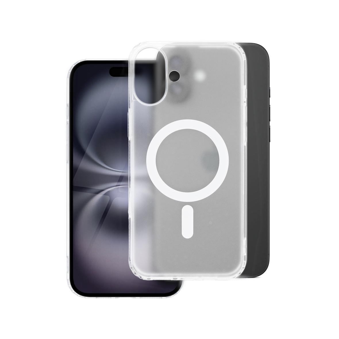 Futerał FROST MAG COVER kompatybilny z MagSafe do IPHONE 11 transparentny zmrożony