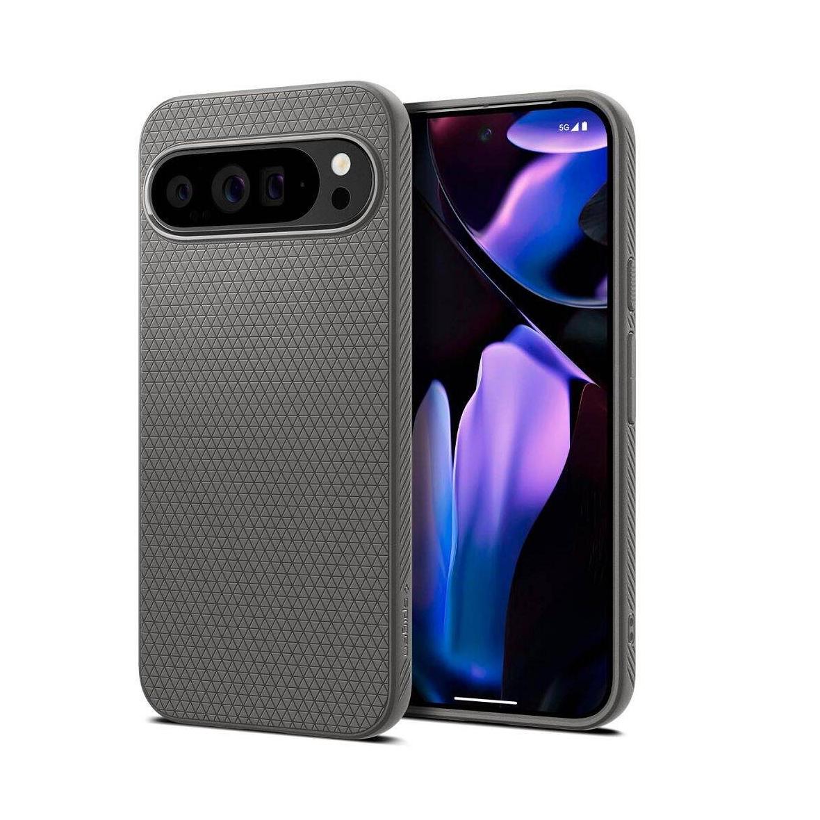 SPIGEN futerał LIQUID AIR do GOOGLE Pixel 9 Pro XL marble grey