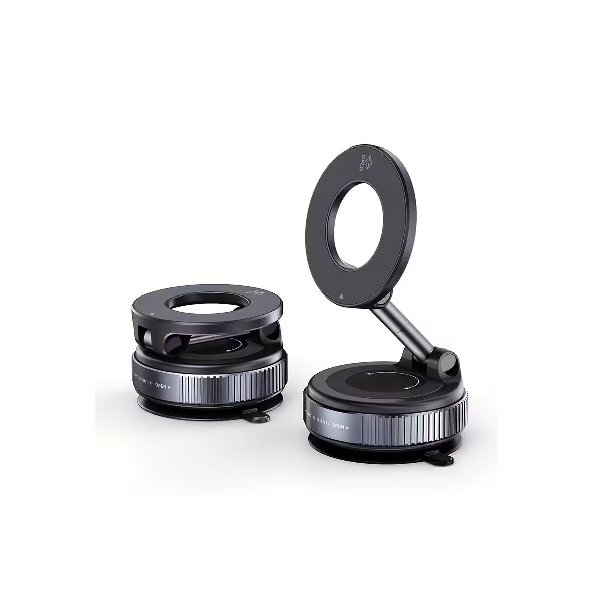 Uchwyt samochodowy K007 Nano Gel kompatybilny z MagSafe czarny