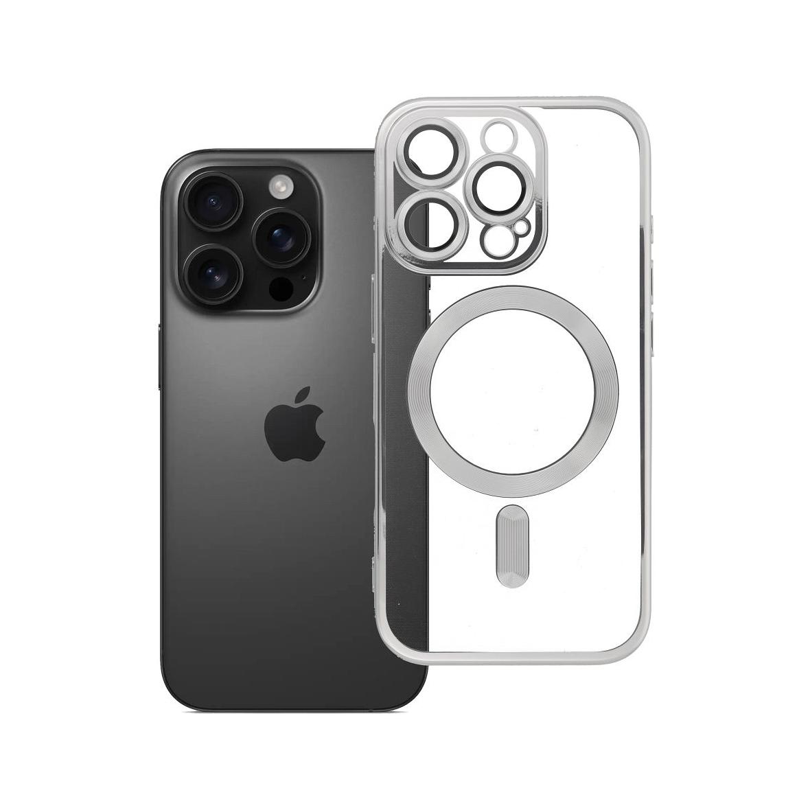 Futerał do iPhone 16 PRO Electro Mag Cover zgodny z MagSafe tytanowy