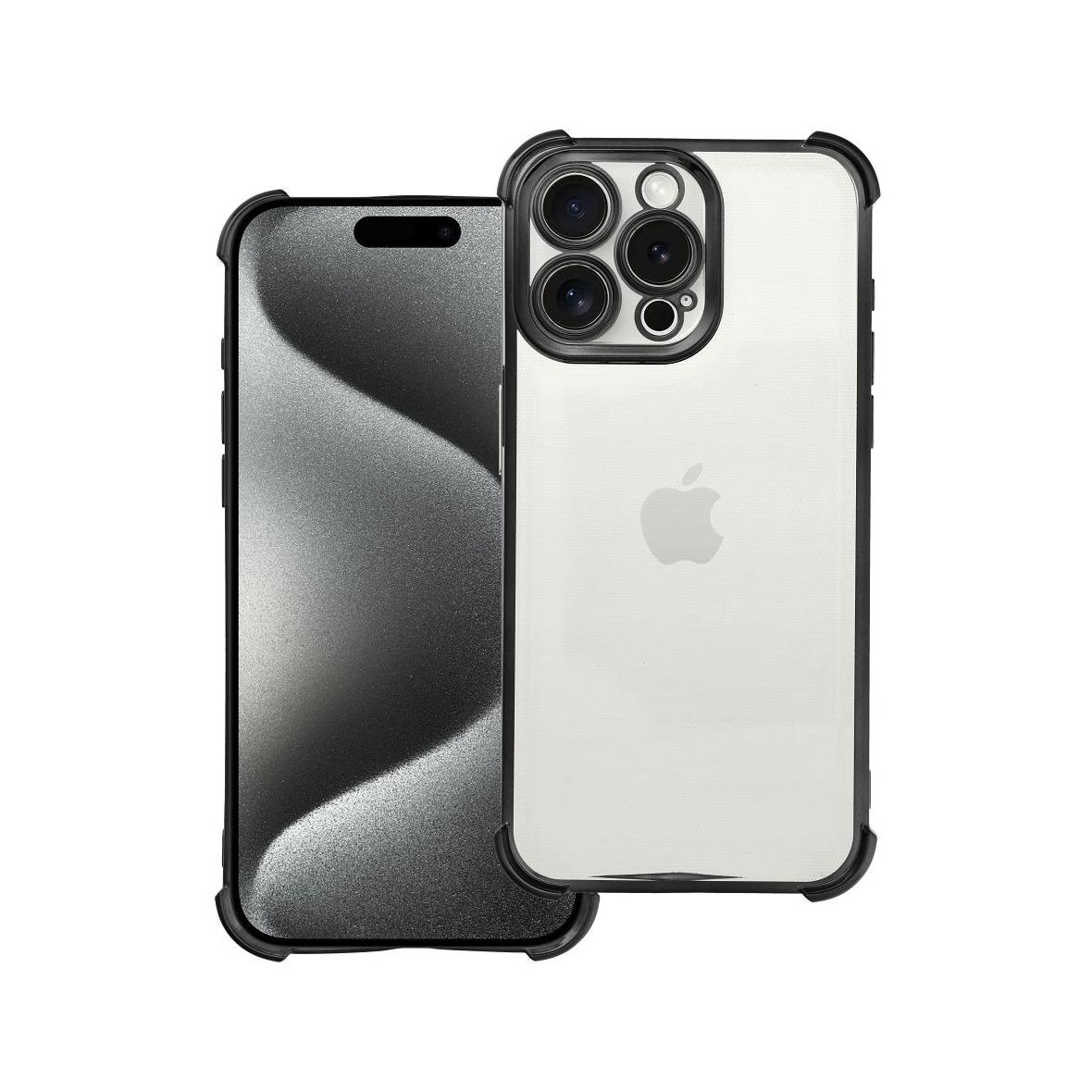 Futerał do iPhone 15 PRO MAX Antishock Electro czarny