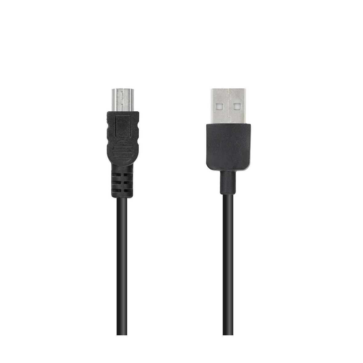 Kabel USB A do Mini USB (navi / kamera) 1 m czarny
