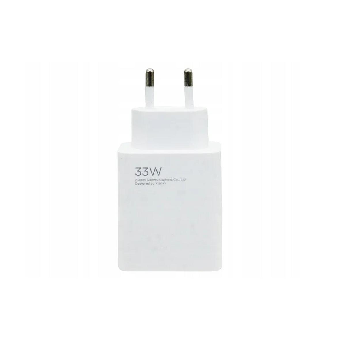 XIAOMI oryginalna ładowarka sieciowa USB A QC3.0 3A 33W MDY-16-EF biała bulk