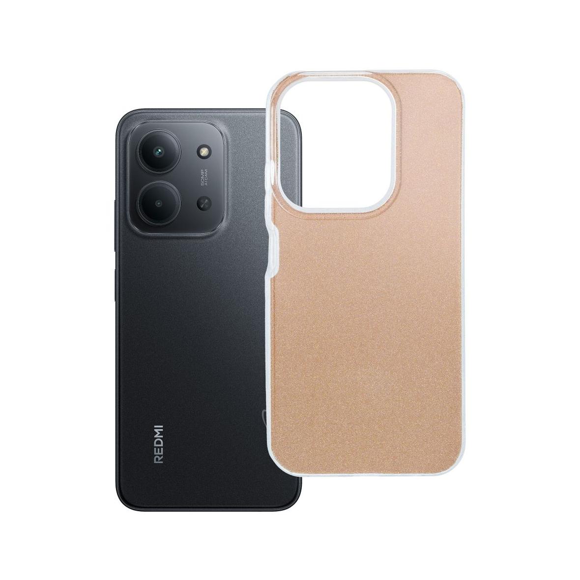 Futerał do Xiaomi Redmi 15C (173,16 x 81,07 x 8,2) Shining złoty