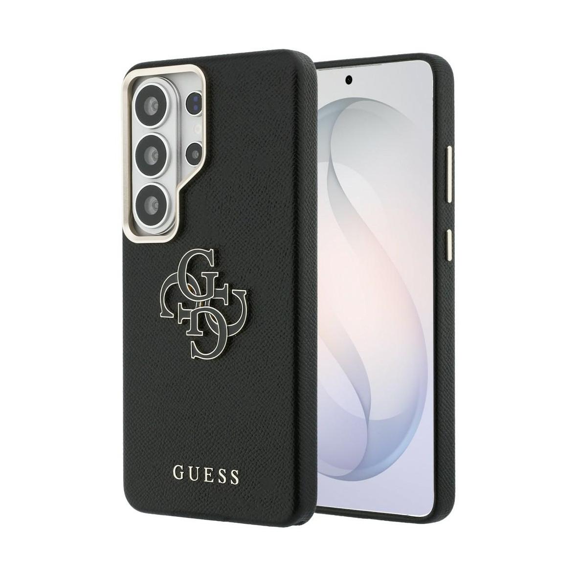 GUESS futerał do SAMSUNG S26 Ultra GUHCS26L5PS4RGGK (Grained Big 4G Metal Logo) czarny