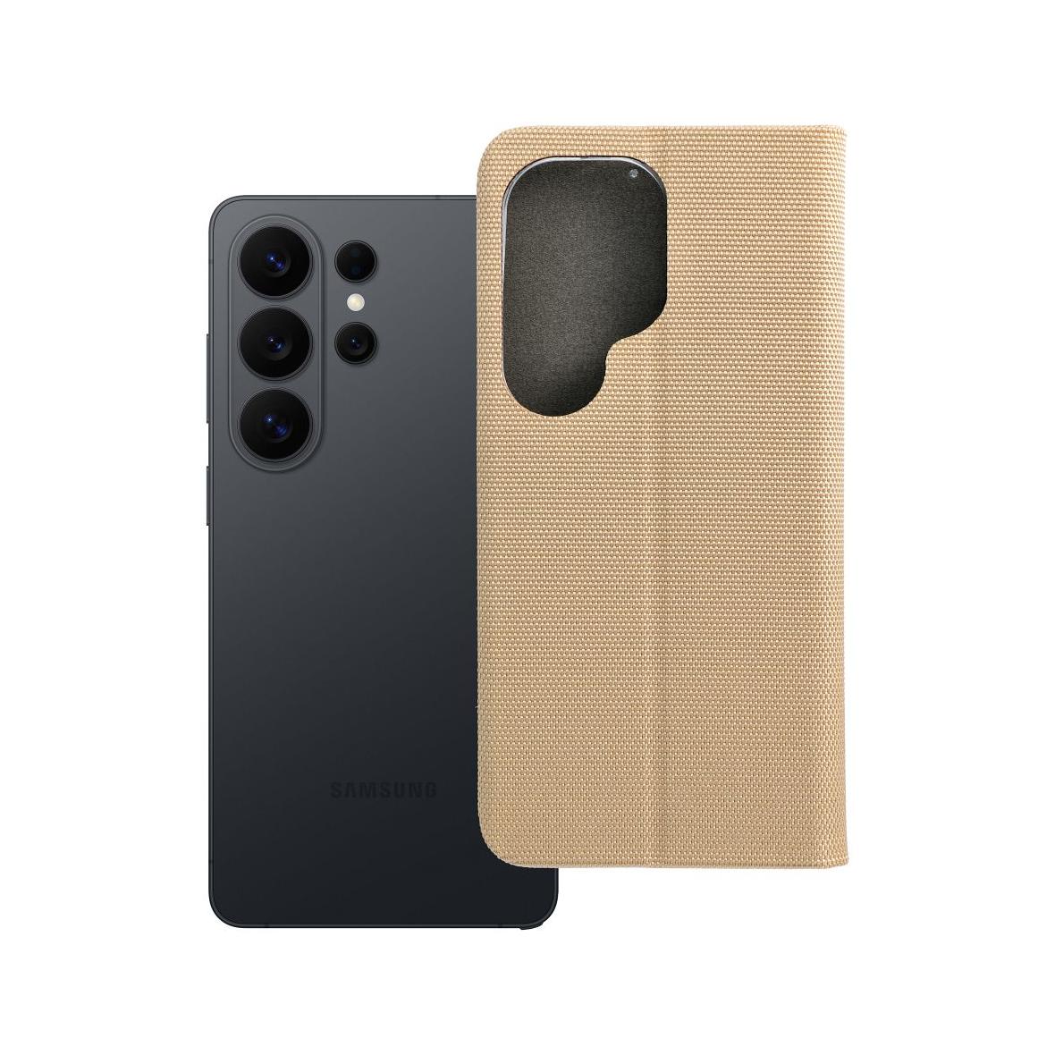 Etui z klapką na Samsung S26 ULTRA Sensitive Book złote