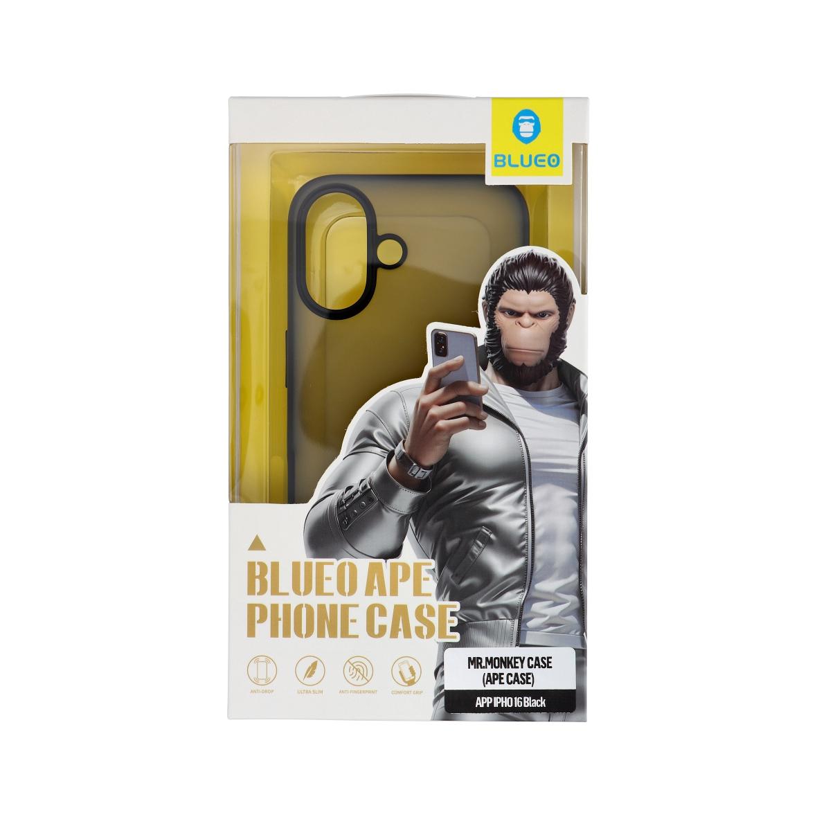BLUEO APE Phone Case - Apple iPhone 16 czarny