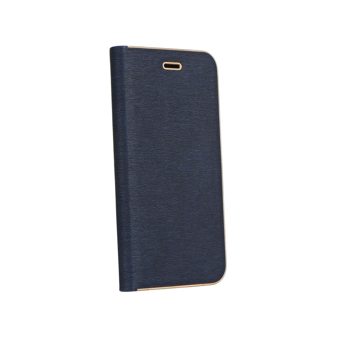 Etui z klapką na Samsung J5 2017 Luna Book Gold granatowe