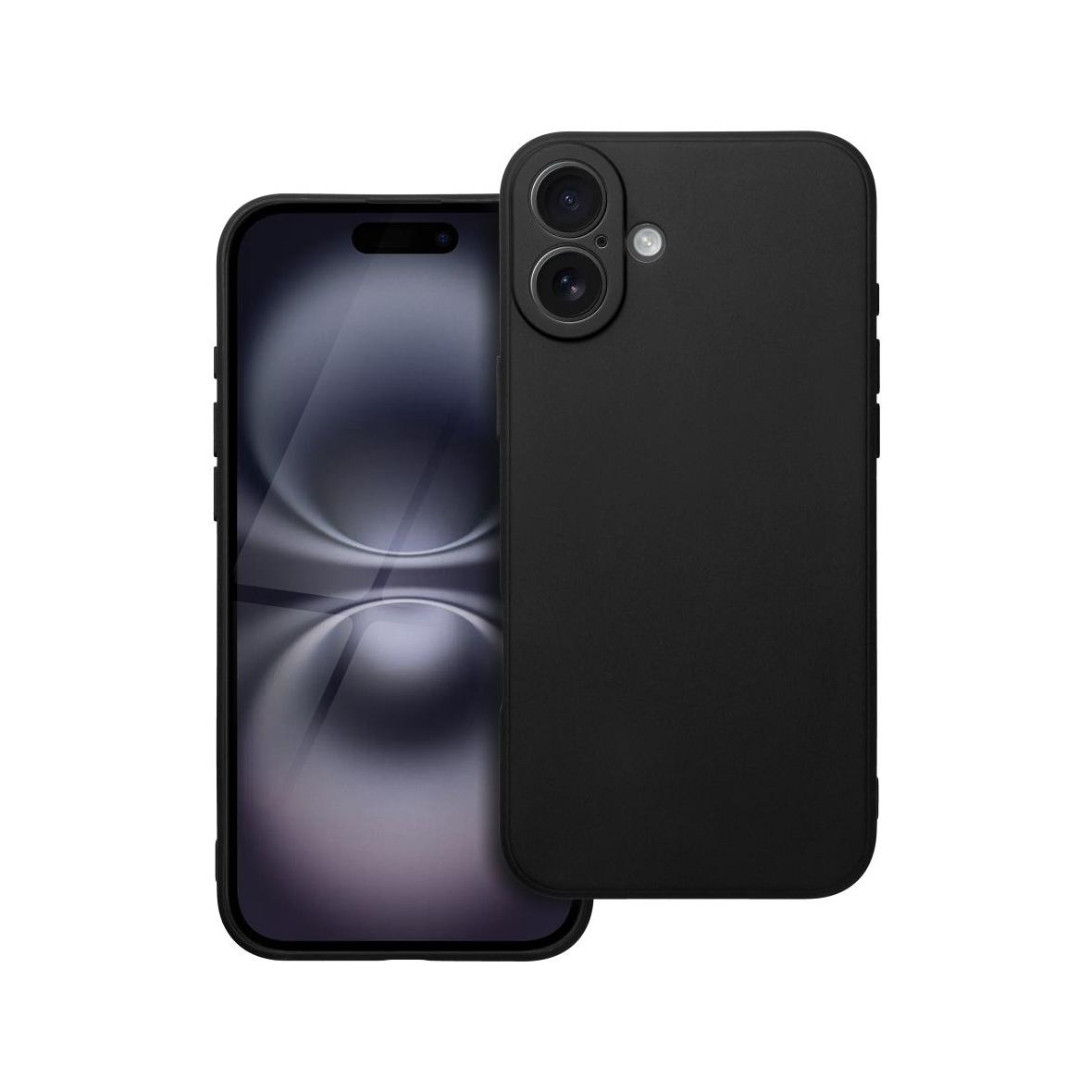 Futerał do iPhone 16 PLUS Matt czarny