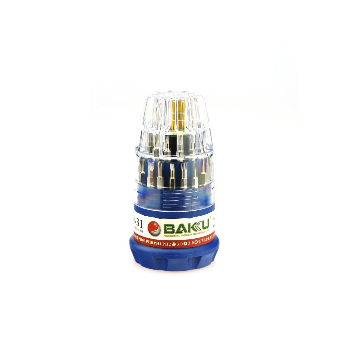 Zestaw Wkrętaków Precyzyjnych 30w1 BAKU BK-630-31