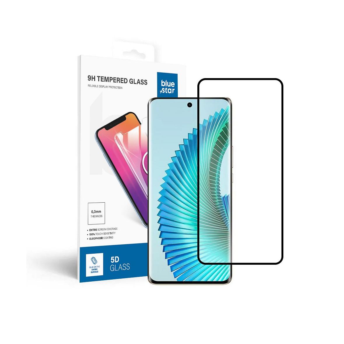Szkło hartowane do Honor Magic 6 LITE Blue Star 5D czarne