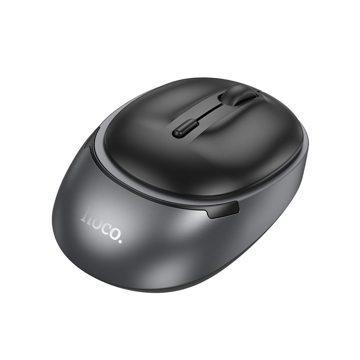 Myszka bezprzewodowa Hoco 2,4G 1600 dpi GM34 szaro czarna