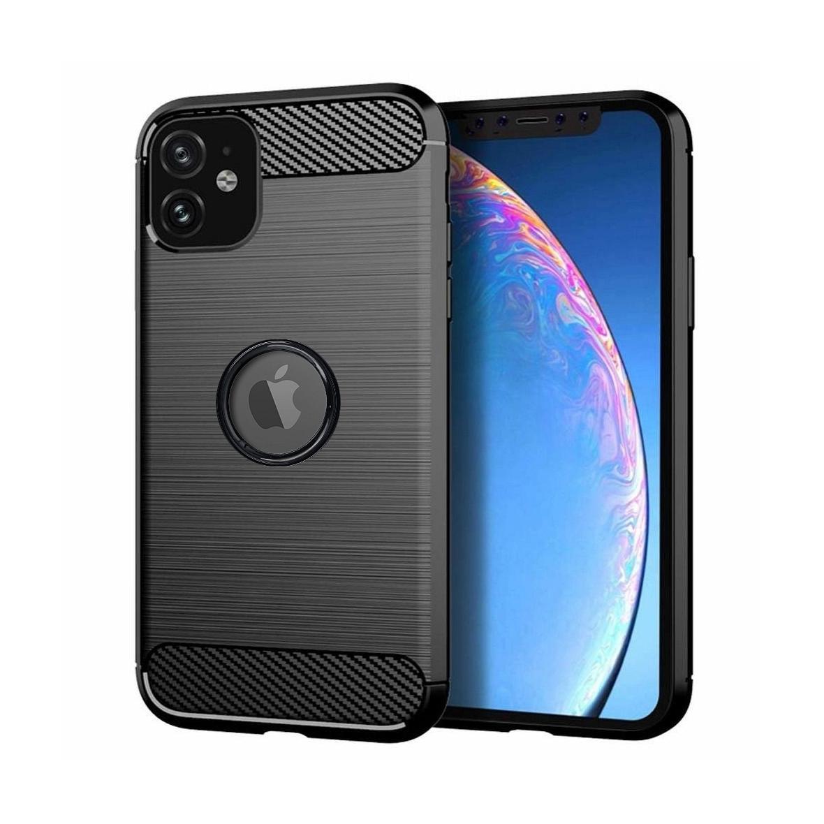 Futerał do iPhone 11 Carbon czarny