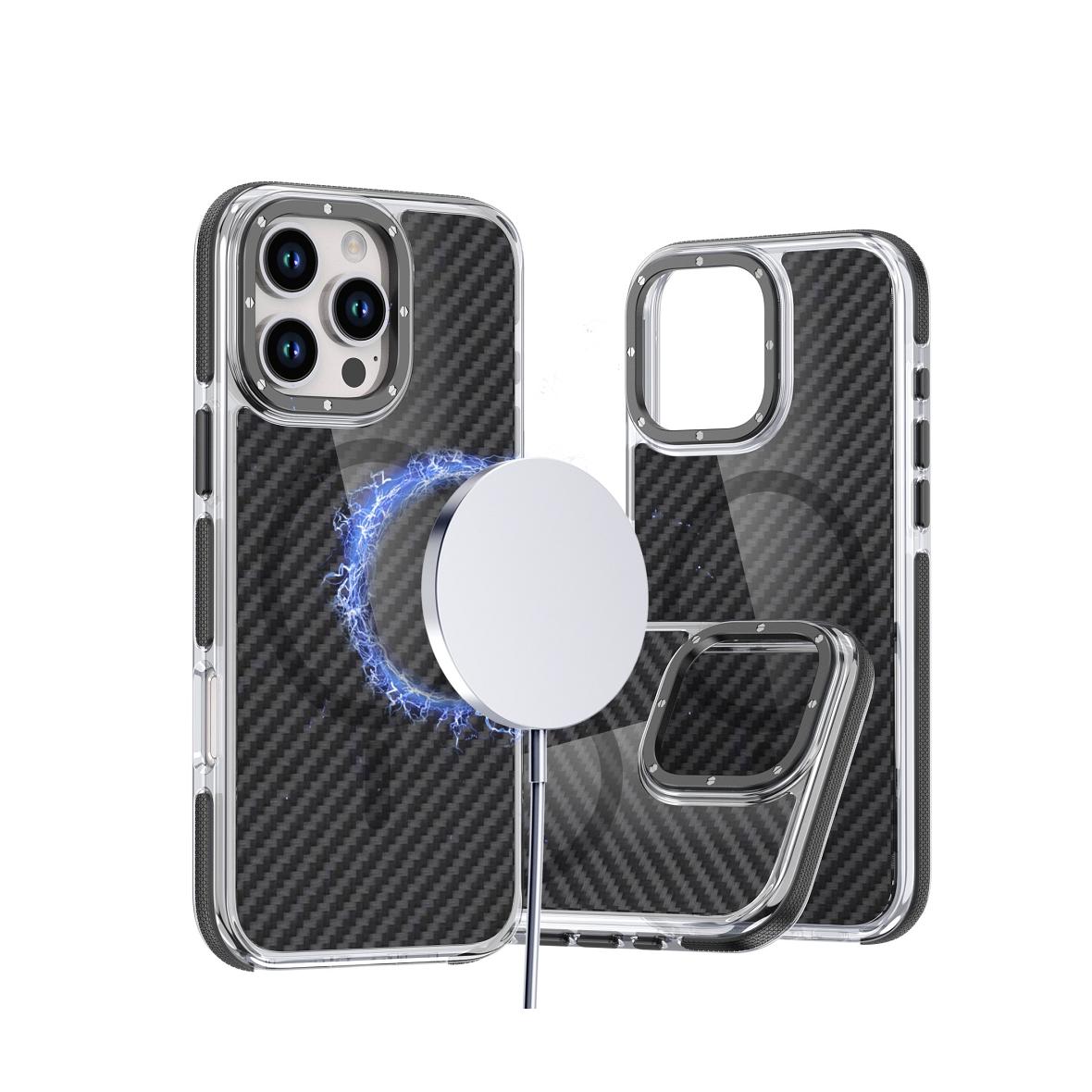 Futerał do Xiaomi Redmi A5 ( 173.45 x 79.35 x 8.45 ) Fiber zgodny z MagSafe czarny