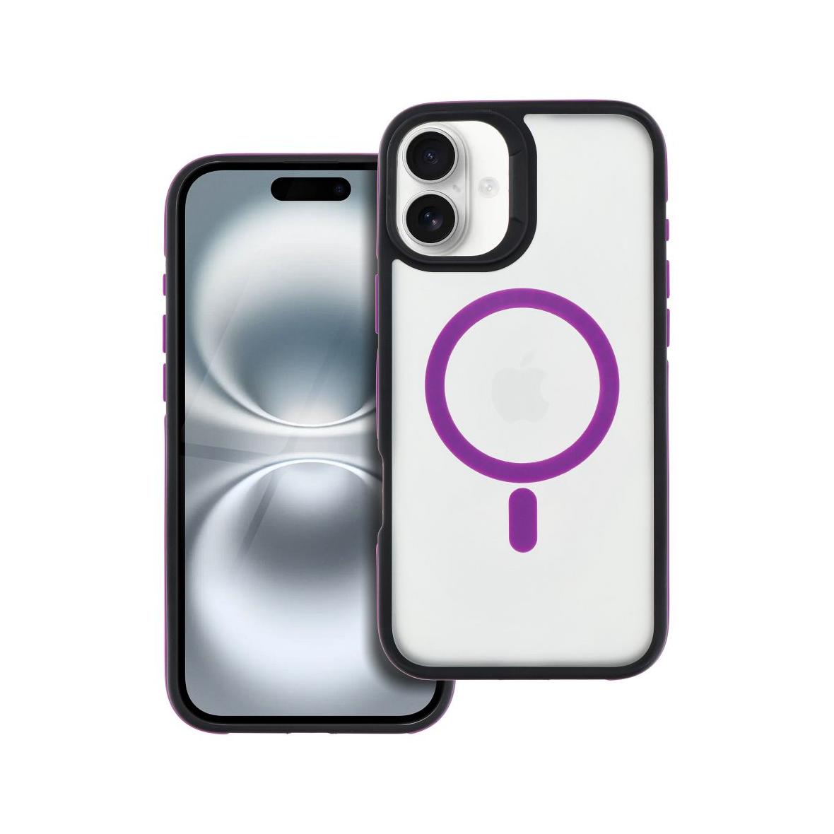 Futerał do iPhone 16 PLUS Neo zgodny z MagSafe fioletowy