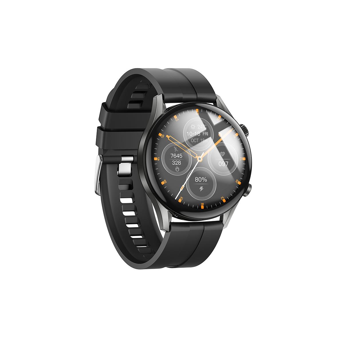 EOL Smartwatch Hoco 1,39" TFT IP67 z funkcją rozmowy Y7 PRO szary