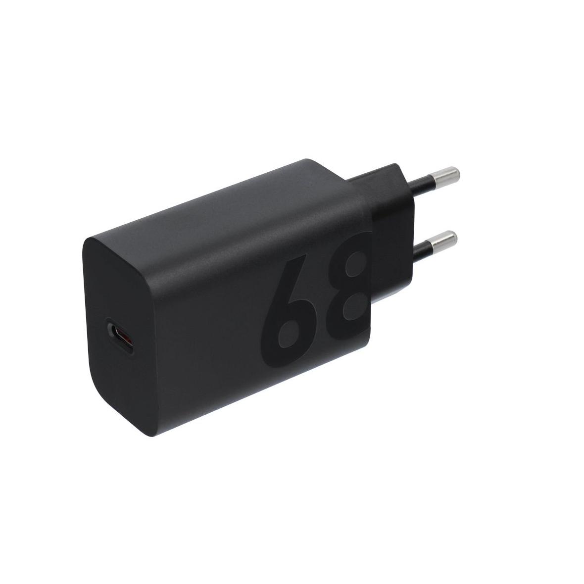 MOTOROLA oryginalna ładowarka sieciowa Typ C 68W MC682N czarna bulk