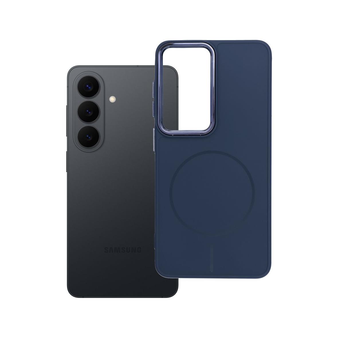 Futerał do Samsung S26 Frame Mag Cover zgodny z MagSafe granatowy
