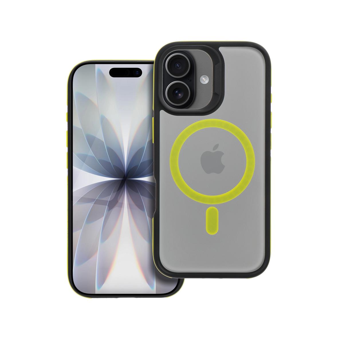 Futerał do iPhone 17 Neo zgodny z MagSafe żółty
