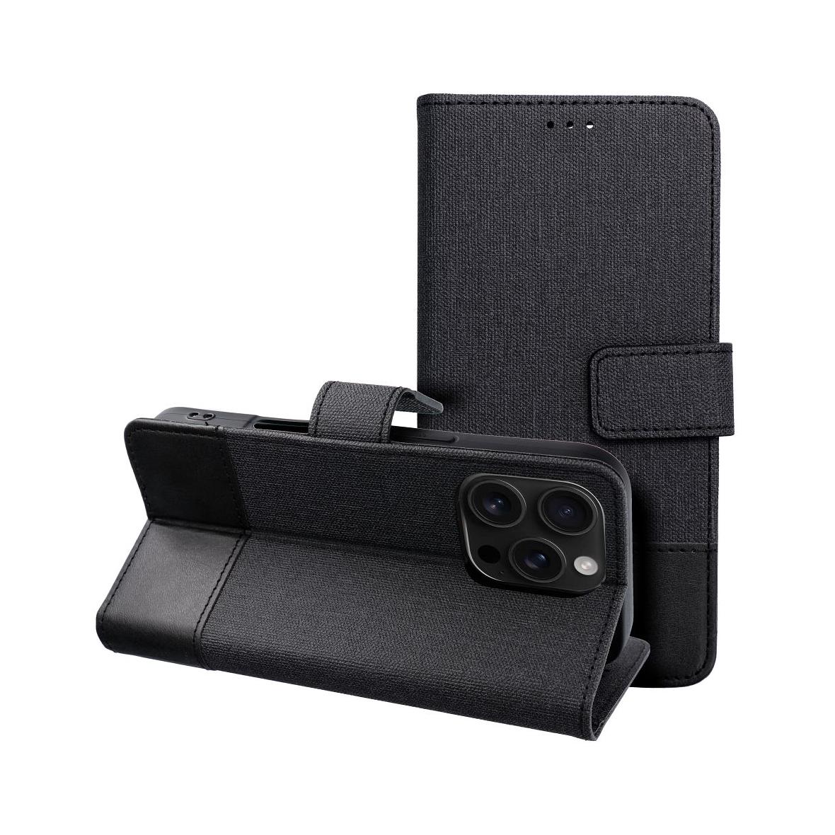 Etui z klapką na Xiaomi Redmi 15 Gomma Book czarne