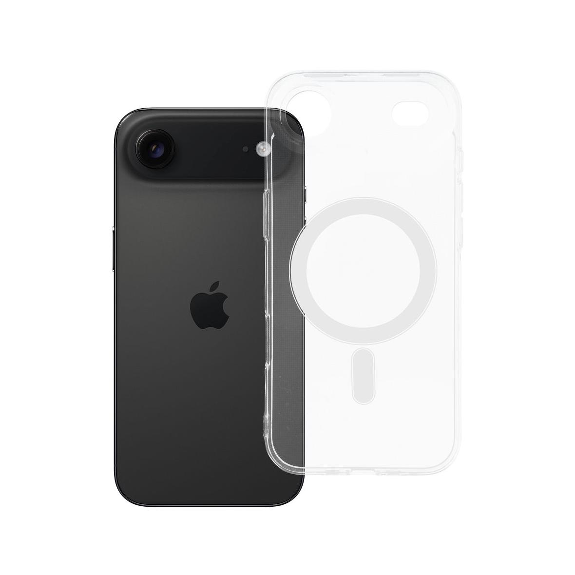 Futerał do iPhone 17 AIR Clear Case 2 mm Mag Cover zgodny z MagSafe (camera protection) transparentny