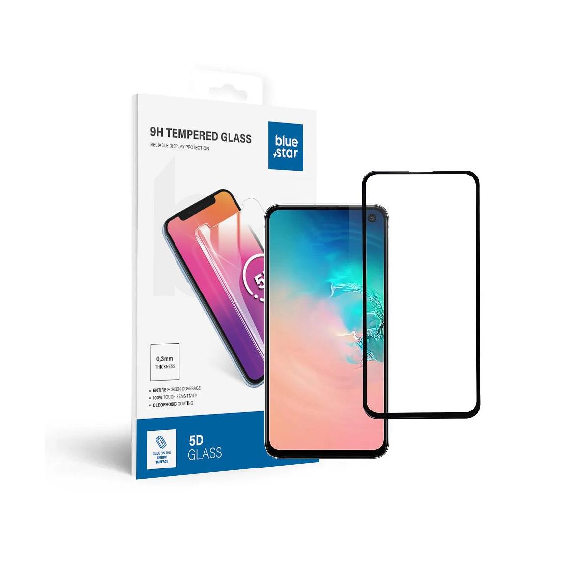Szkło hartowane do Samsung Galaxy S10e  (full glue / case friendly) Blue Star 5D czarne