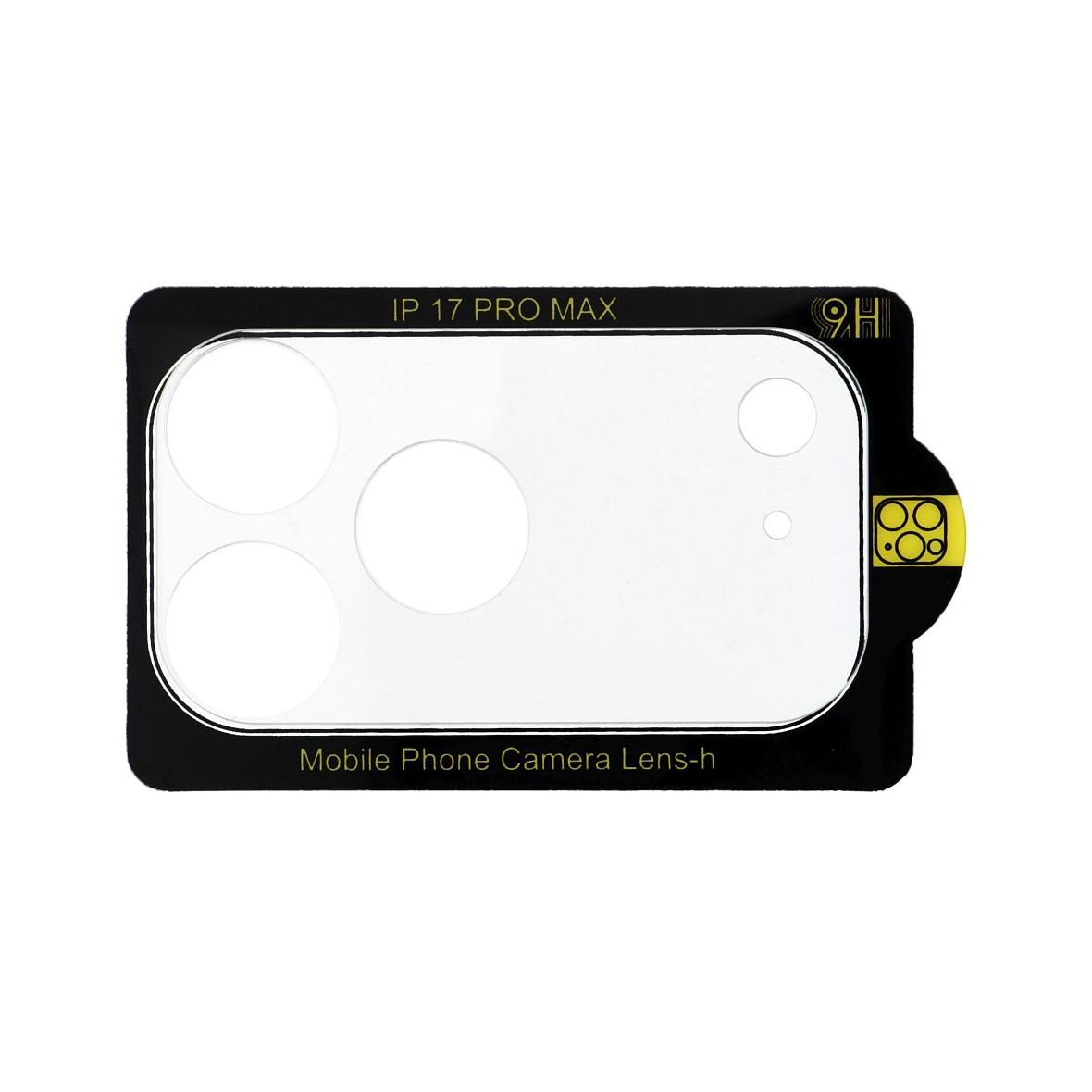 Szkło hartowane 5D Full Glue do aparatu - do iPhone 17 Pro Max Transparent