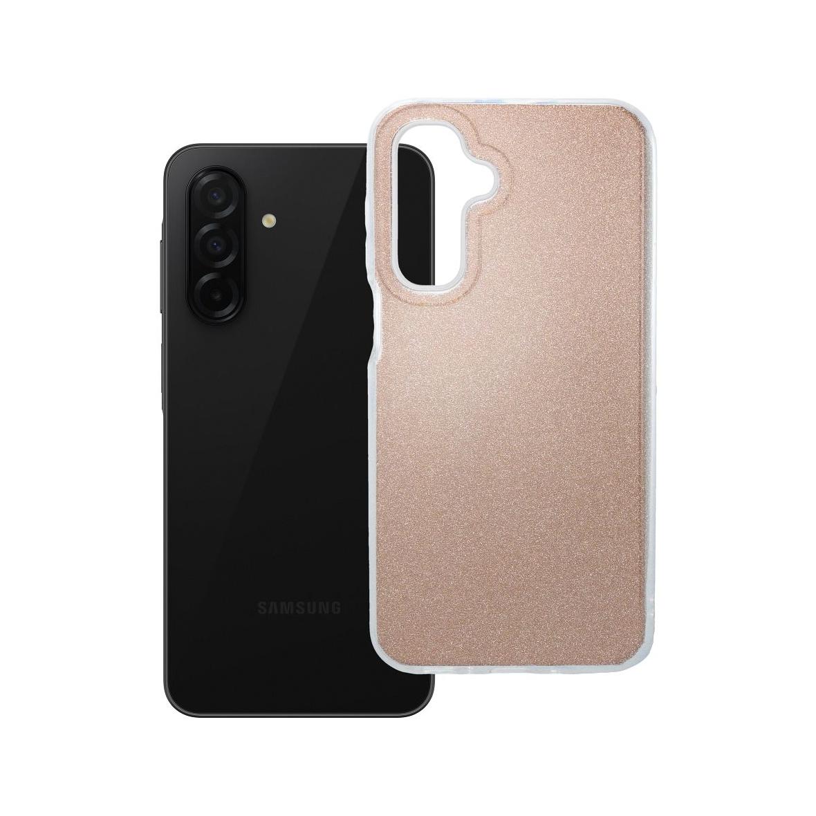 Futerał do Samsung A26 5G Shining złoty