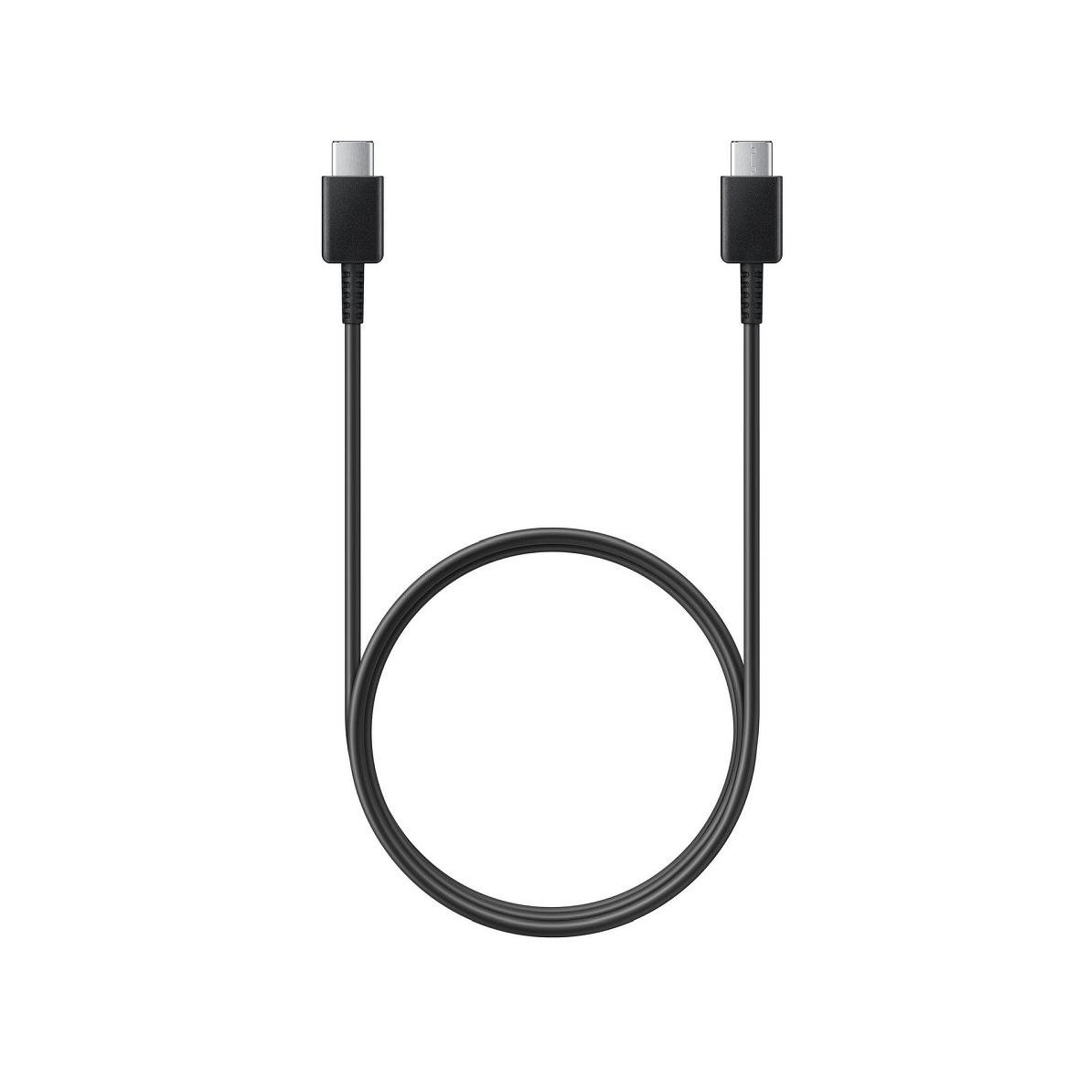 Oryginalny Kabel USB C do USB C Samsung EP-DA705BBEGWW 1 m blister czarny