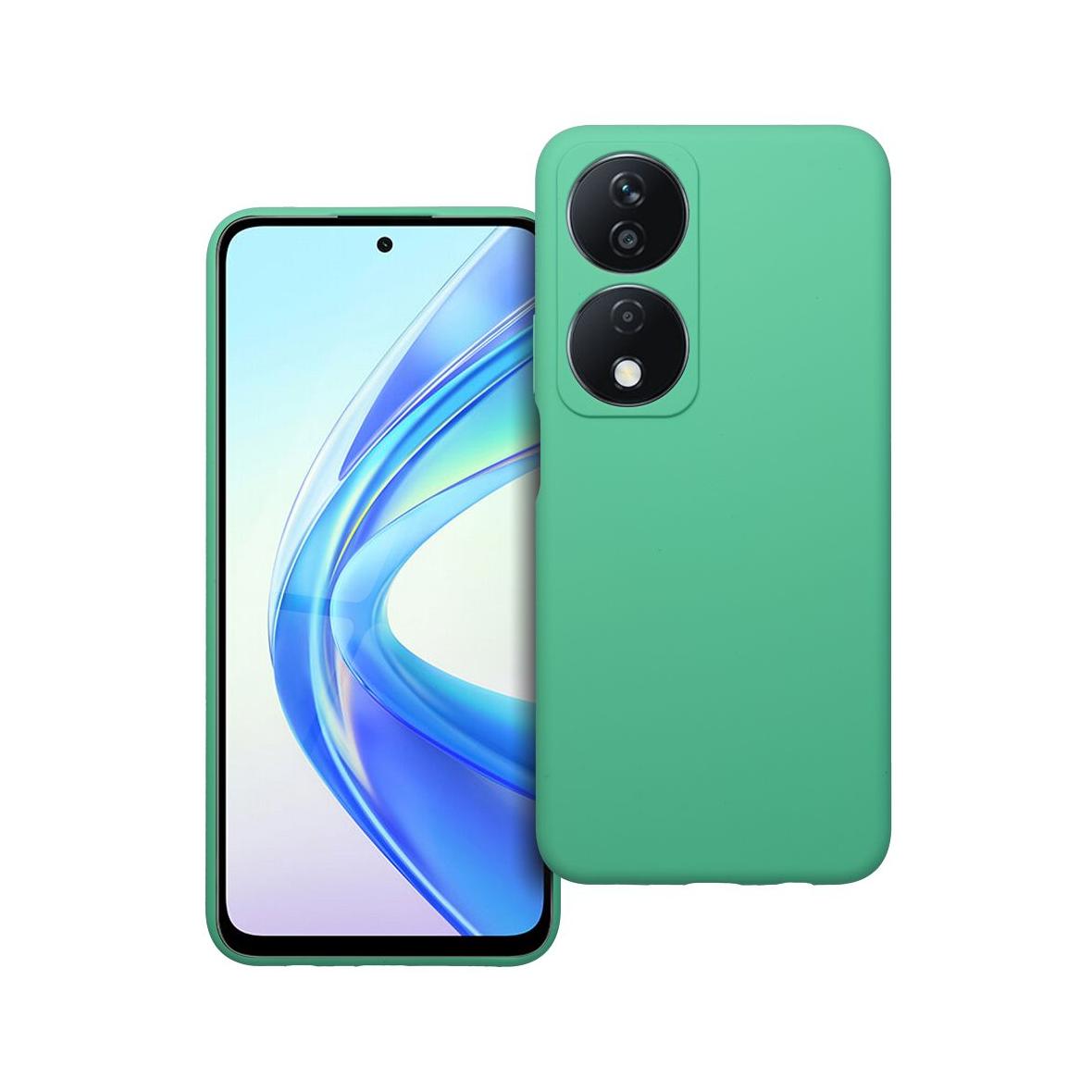 Futerał do Honor X7B Silicone 2mm miętowy
