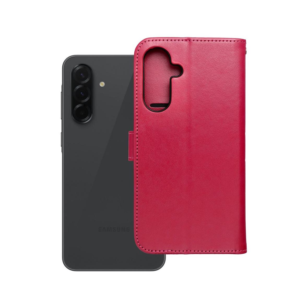 Etui z klapką na Samsung A36 5G Mezzo Book mandala magenta