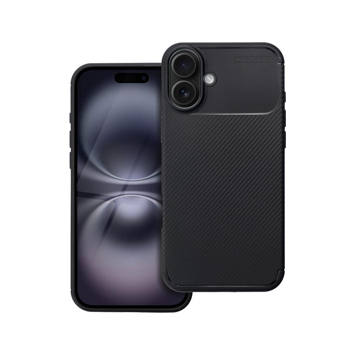Futerał do iPhone 16 PLUS Carbon Premium czarny