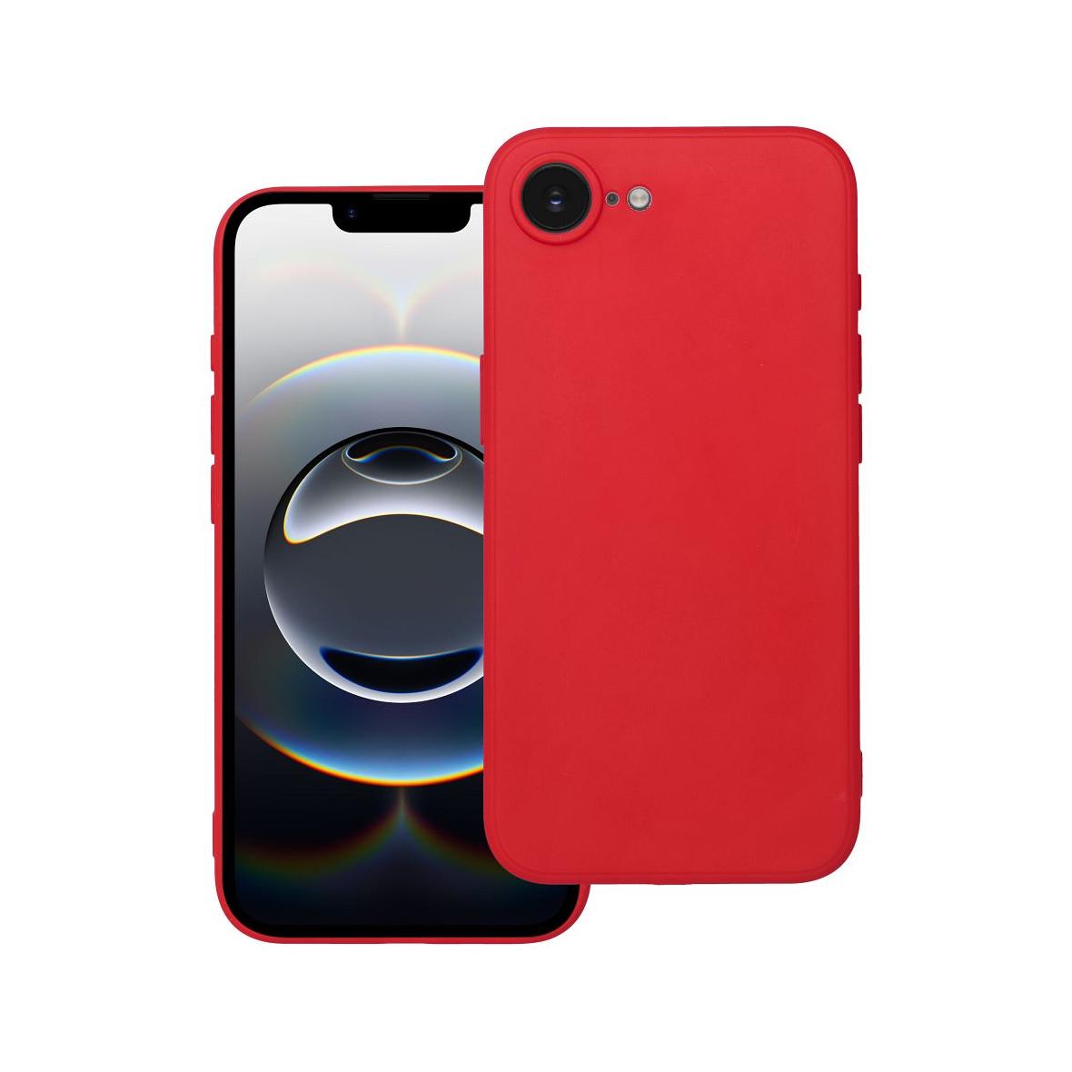 Futerał do iPhone 16e (SE 4 2025) / 17e Soft czerwony