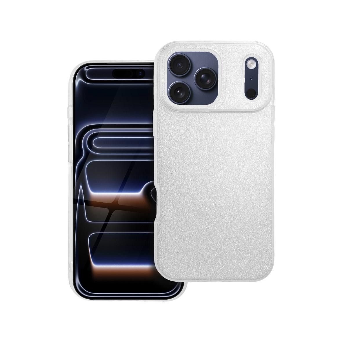 Futerał do iPhone 17 PRO MAX Shining srebrny