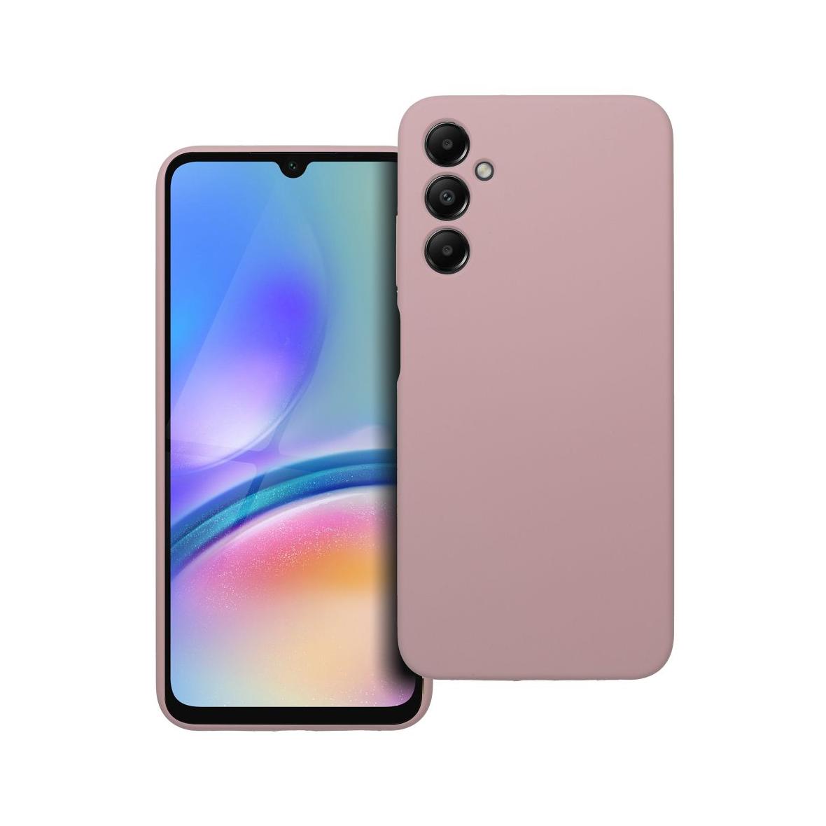 Futerał do Samsung A05S Silicone 2mm pudrowy róż