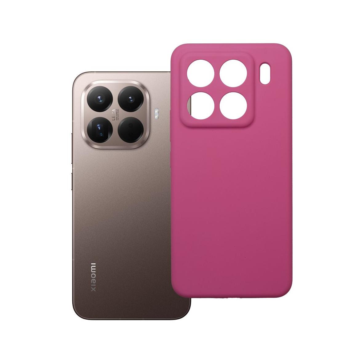 Futerał do Xiaomi 15 PRO Silicone 2mm różowy