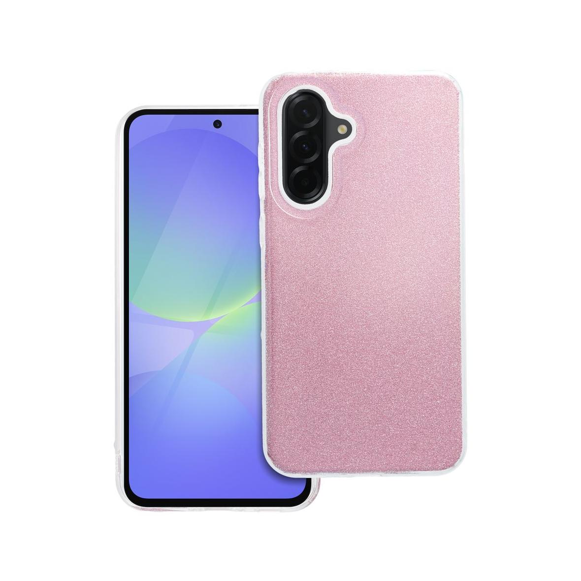 Futerał do Samsung A36 5G Shining różowy