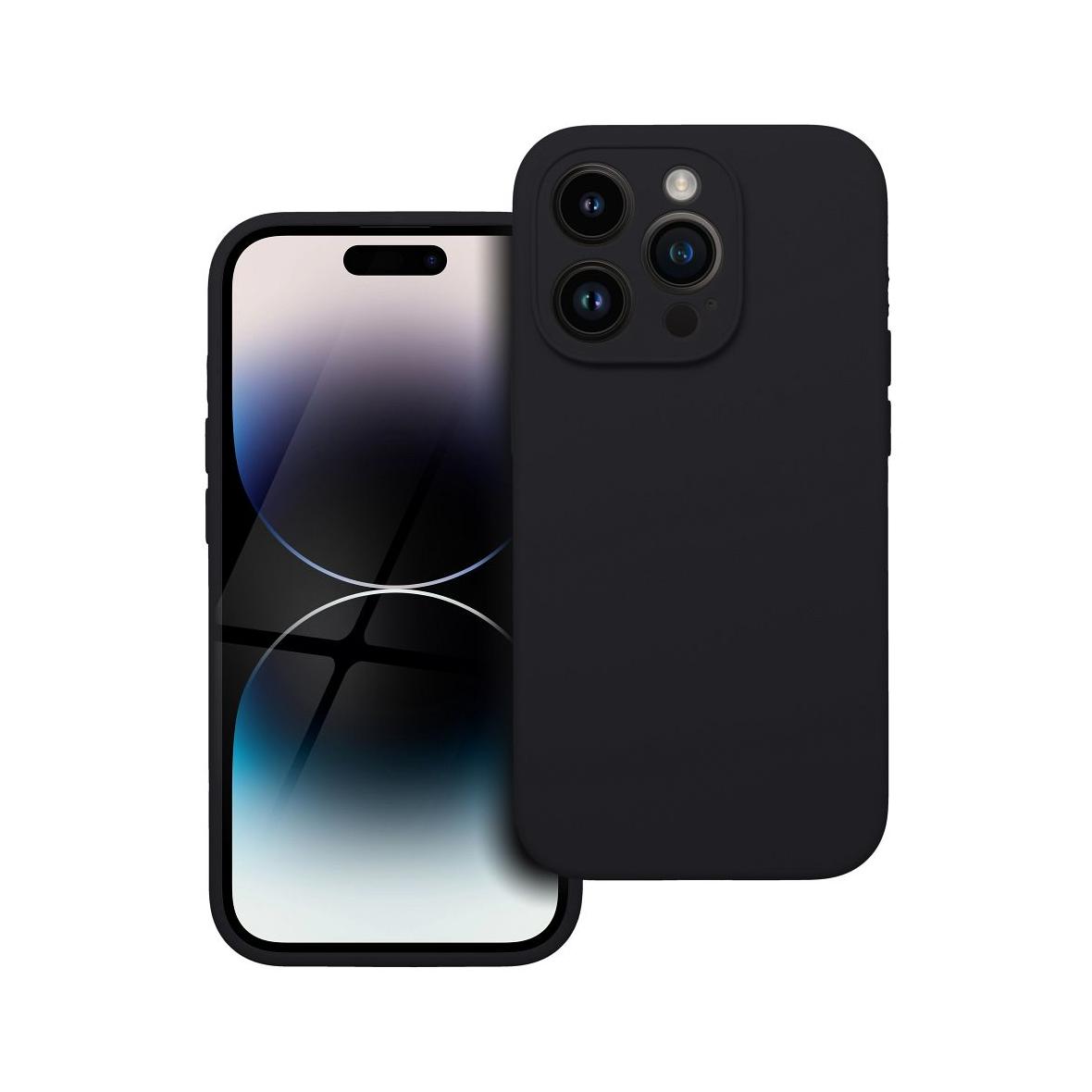 Futerał do iPhone 14 PRO Silicone 2mm czarny