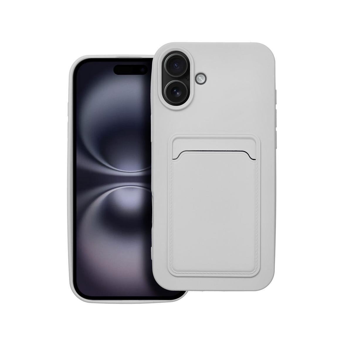 Futerał do iPhone 16 PLUS Card Case biały