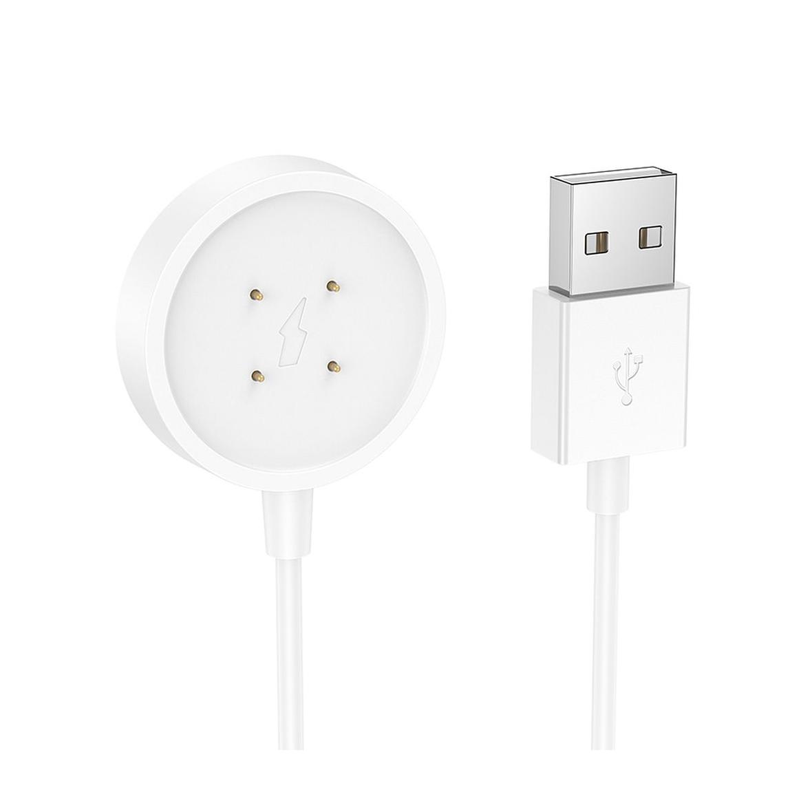Kabel do ładowania smartwatcha Hoco 0,6 m Y24 biały