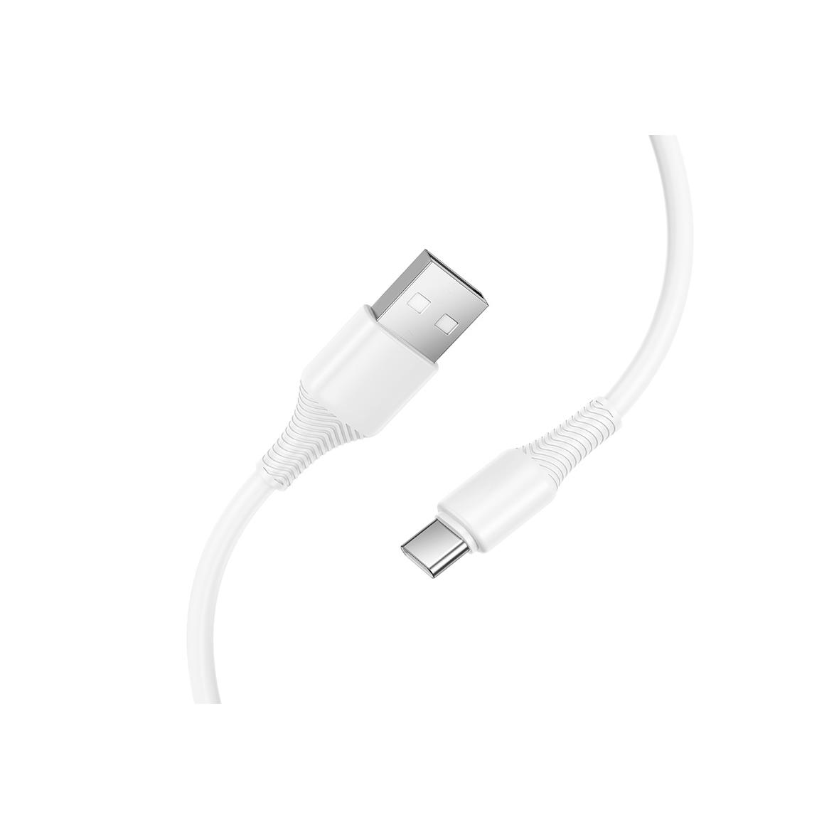 Kabel USB A do USB C Hoco 3A 1 m X120 biały